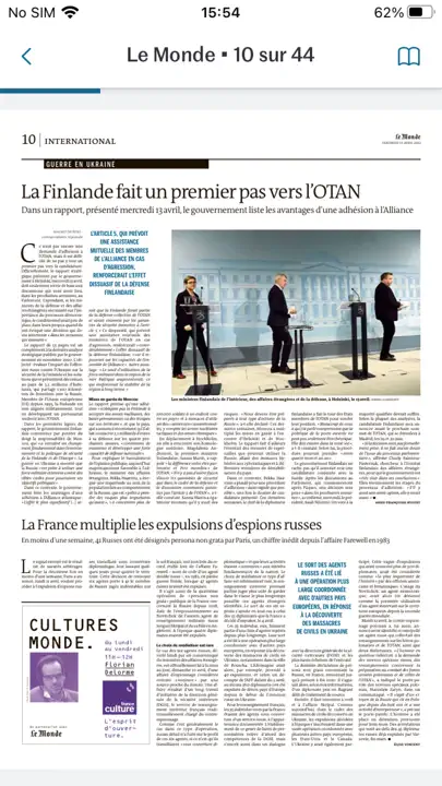 Journal Le Monde iPhone-skjermbilde 2