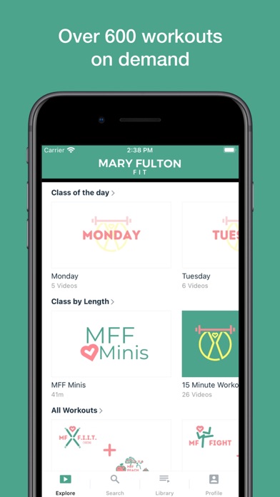 Mary Fulton Fit Screenshot