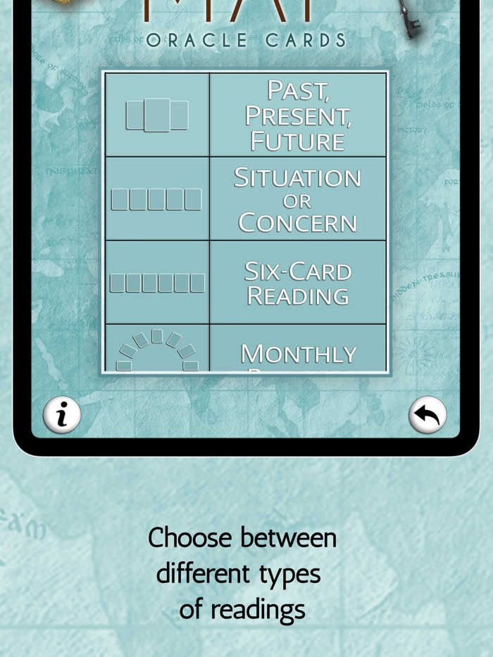 The Enchanted Map Oracle Cards