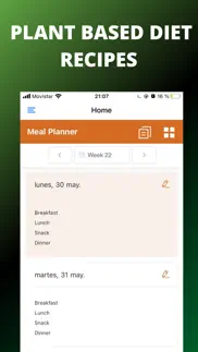 plant based diet recipes app iphone screenshot 3