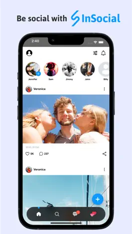 Game screenshot InSocial: Chat & Feed mod apk