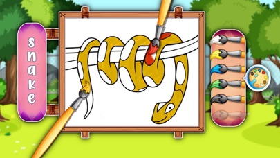 Animal Coloring Book Art Games Screenshot