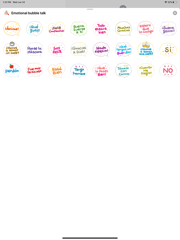 Screenshot #6 pour Emotional bubble talk