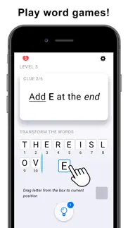 letter steps: word game iphone screenshot 3