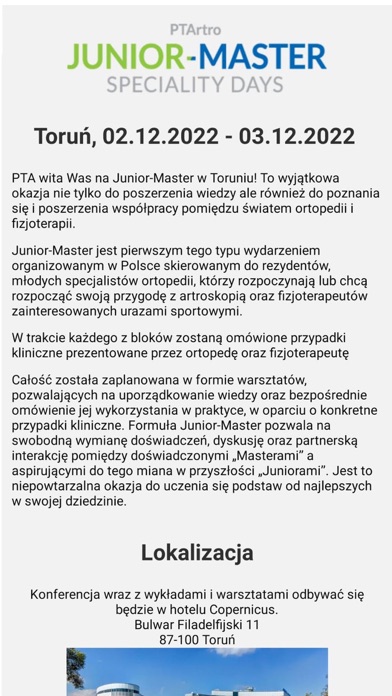 Junior Master 2022 Screenshot