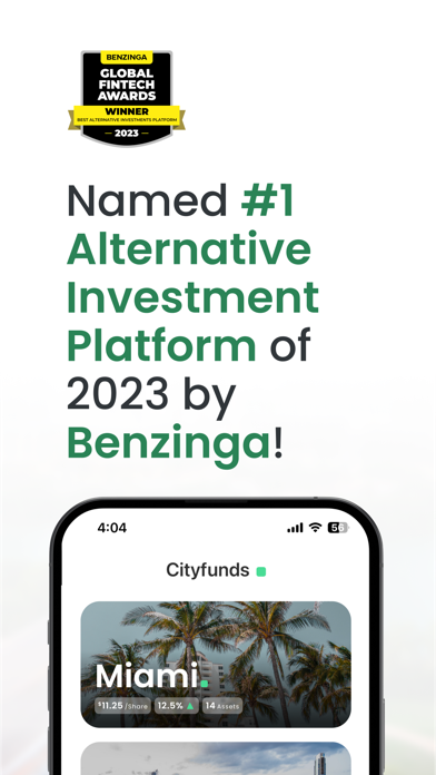 Cityfunds Screenshot