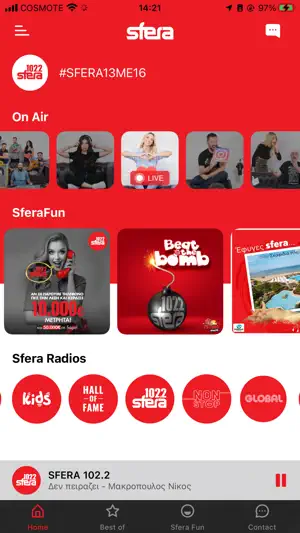 Sfera 102.2 screenshot 1
