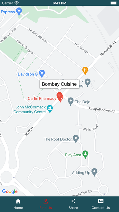 Bombay Cuisine Motherwell Screenshot