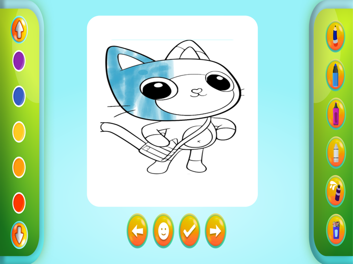 Glitter Dolls Doodle Book Game