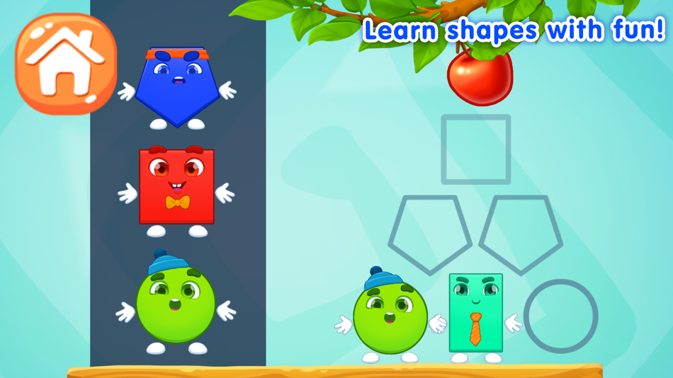 #3. Shapes learning smart busy 1 3 (iOS) 来自: GoKids!