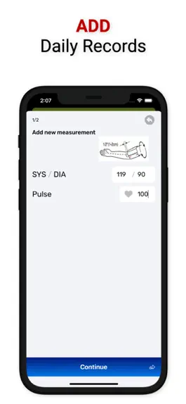 Game screenshot Blood pressure tracking App . apk