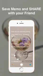 transparent note - memo app iphone screenshot 2