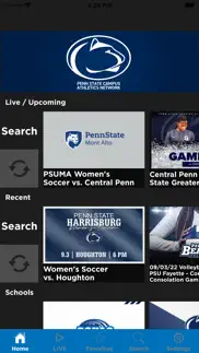 psu campus athletics network iphone screenshot 1