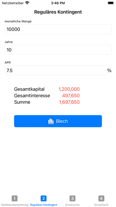 Zinsberechnungshelfer