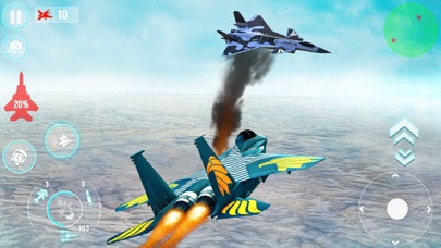 空戦闘機飛行機: 飛行機シミュレーションジェット戦闘機ゲームのおすすめ画像6