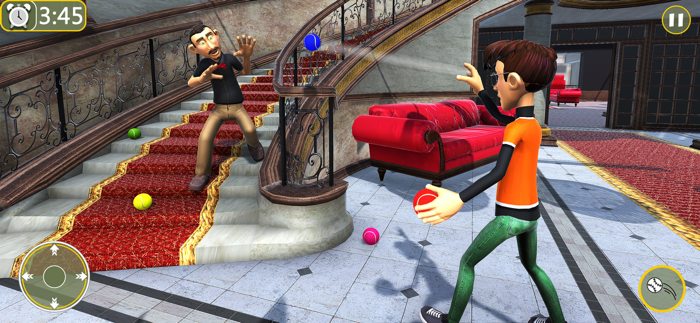 Yellow Neighbor Escape Game 3D