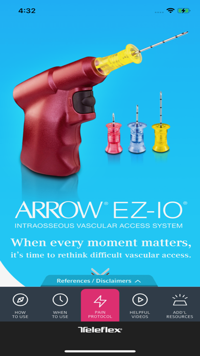 Teleflex Arrow® EZ-IO® App Screenshot