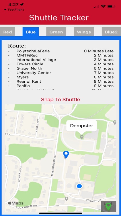 SEMO Shuttle Tracker