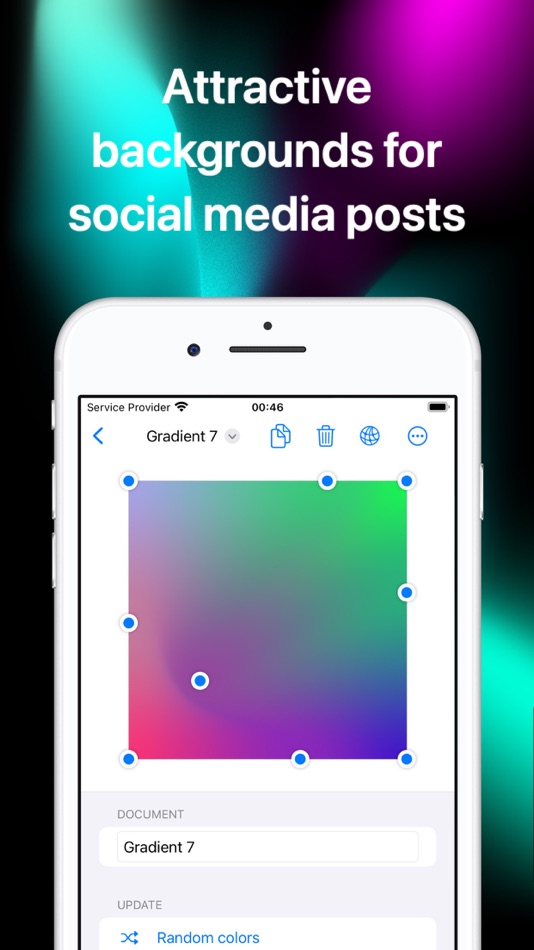 #3. Mesh Gradients Ultimate (macOS) Podle: Denis Chashchin