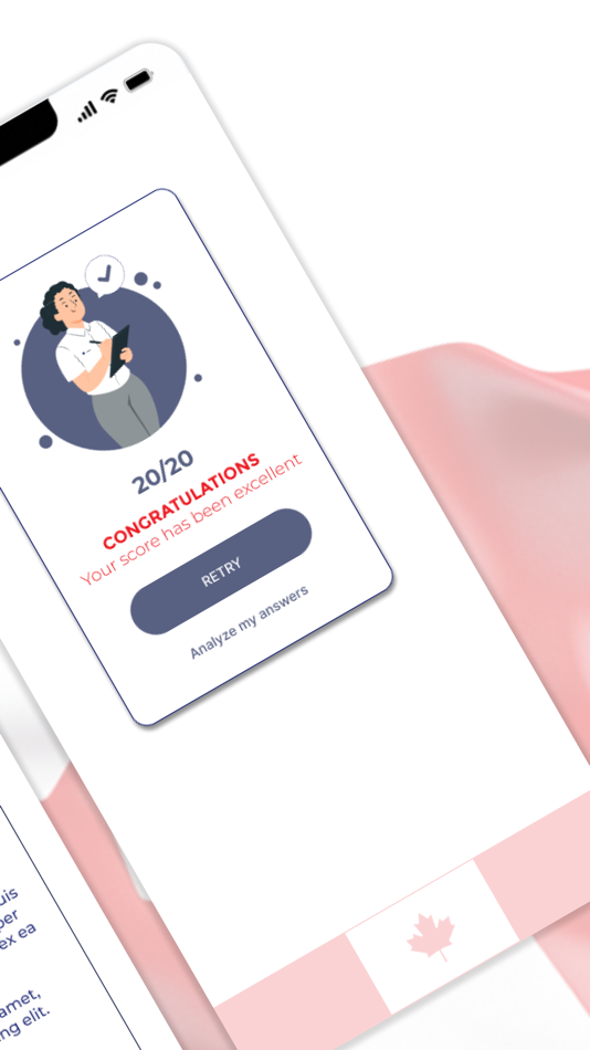 #5. Canadian Citizenship Test App (iOS) By: Alexis camue