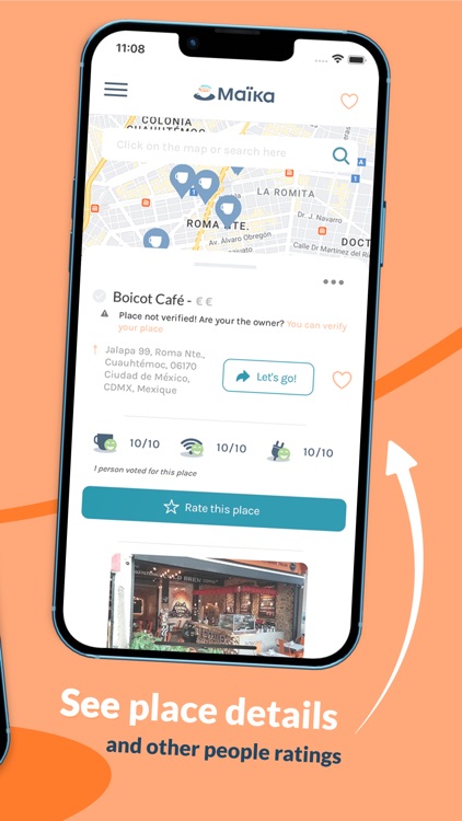 Maïka - Cafés to work from