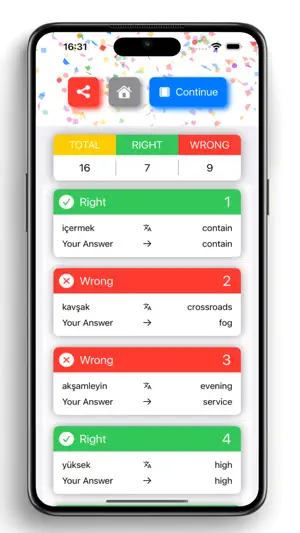 Word Game (English-Türkçe) screenshot 4