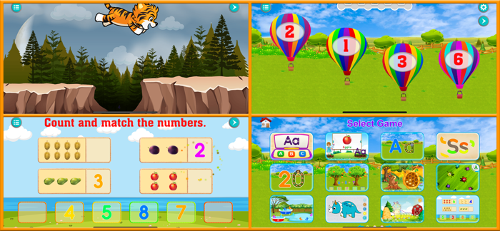 Baby Games Alphabet and Numbers
