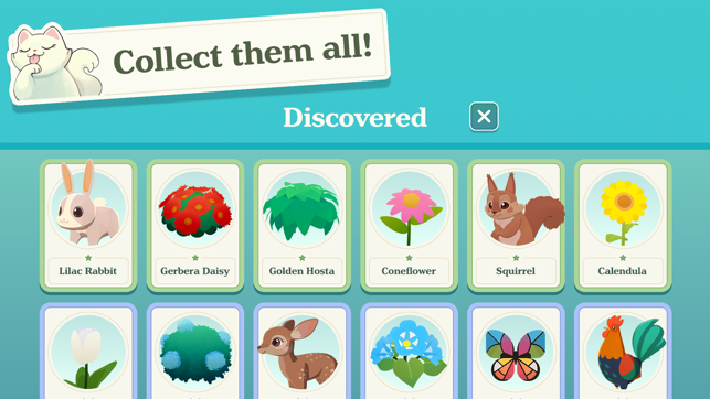 ‎Garden Tails: Match and Grow Screenshot