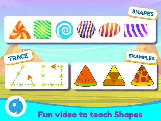 Screenshot #4 pour Shapes and colors learn games