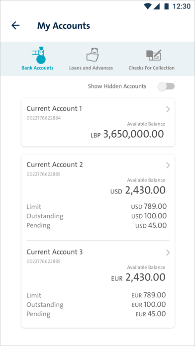 Creditbank Online Banking Screenshot