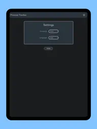 Finances Tracker ipad bilder 2