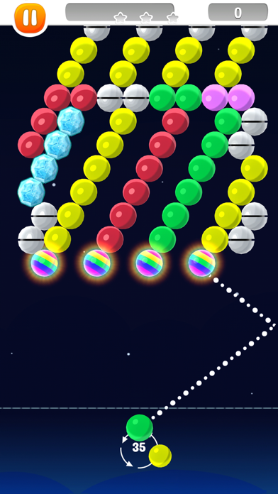 Flying Bubbles Pop! Screenshot