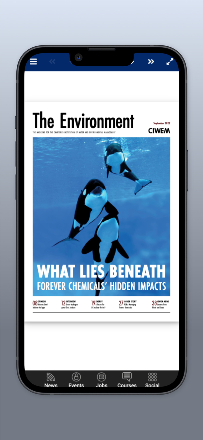 CIWEM The Environment Magazine
