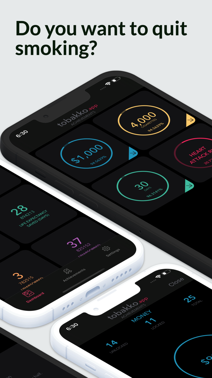 Tobakko Quit smoking now