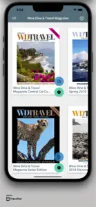 Wine Dine & Travel Magazine screenshot #1 for iPhone