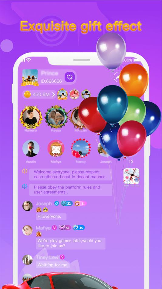 #2. SADIQ - Group Voice Chat Room (iOS) By: 兆霞 石