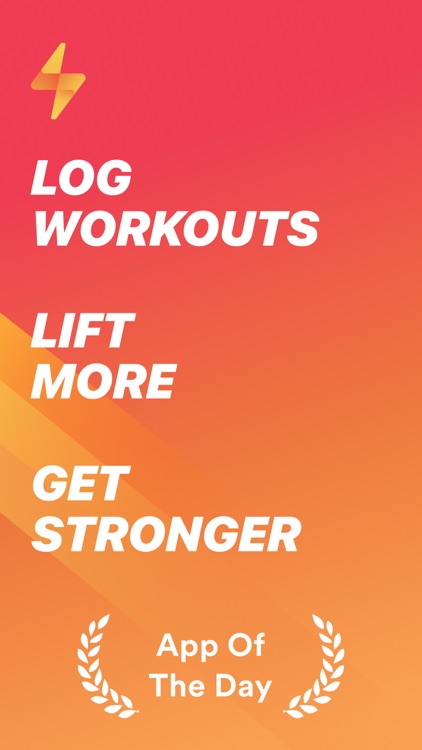 Bolt – Workout & Strength Log screenshot-0