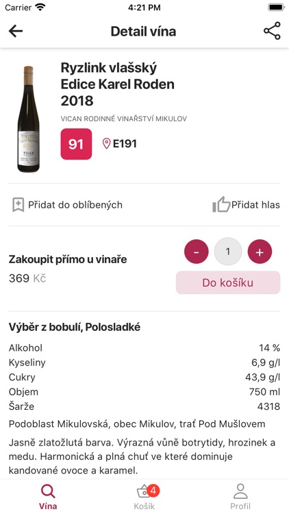 Král vín ČR od MojeLahve.cz screenshot-3