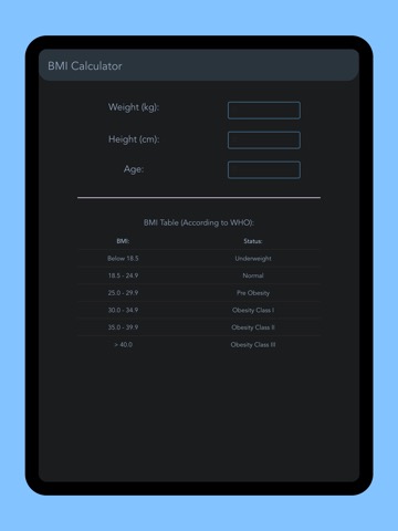 Pro Bmi Caclculatorのおすすめ画像1