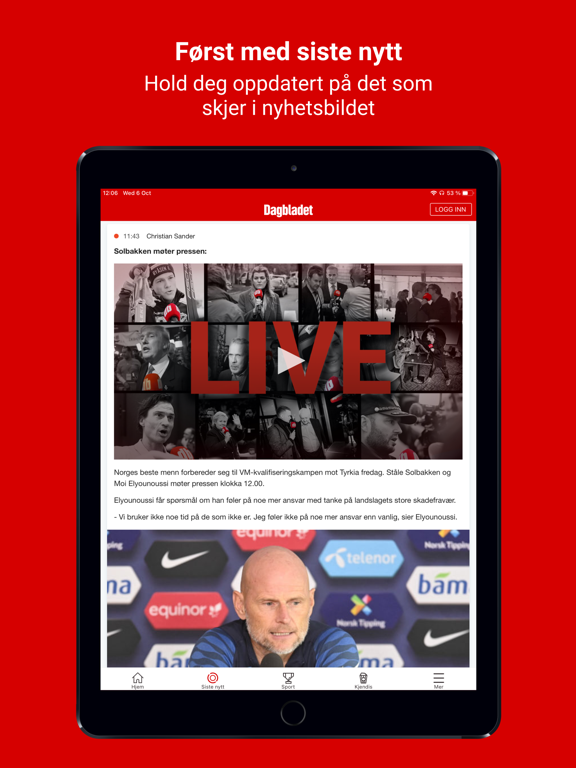 Screenshot #5 pour Dagbladet Nyheter