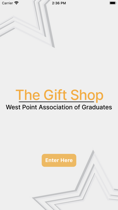 West Point AOG Gift Shop Screenshot