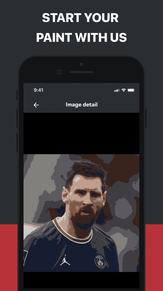 #1. Picasso - separate to colors (iOS) By: Jigi, TOO