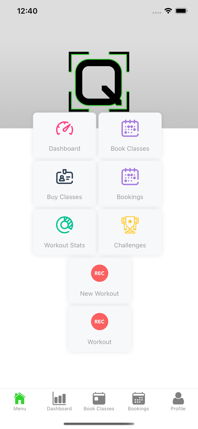 Quadrant Fitness App