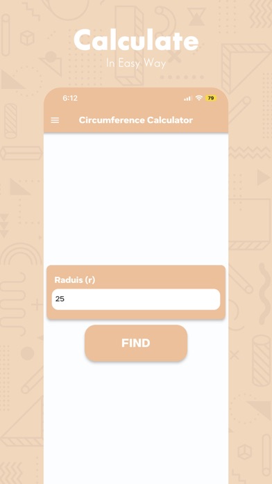 Find Circumference of a Circle Screenshot