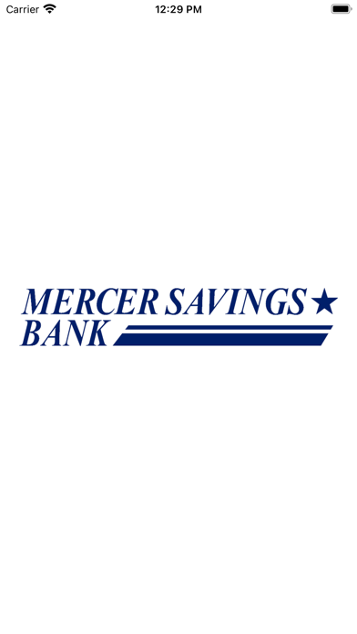 Mercer Savings Bank Screenshot