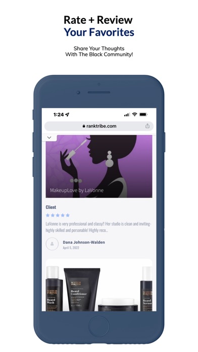 RankTribe Black Business Pages Screenshot