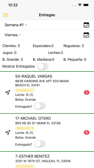 Cal Catering Screenshot