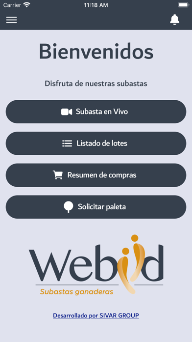 Webiid Screenshot
