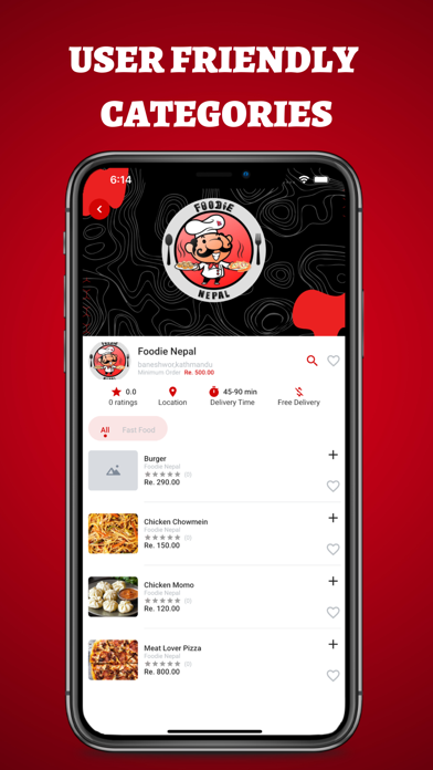 FoodieNepal Screenshot
