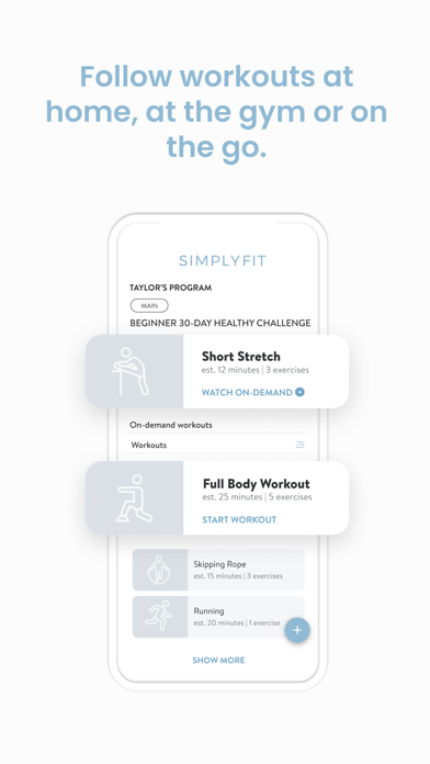 Go SimplyFit Screenshot